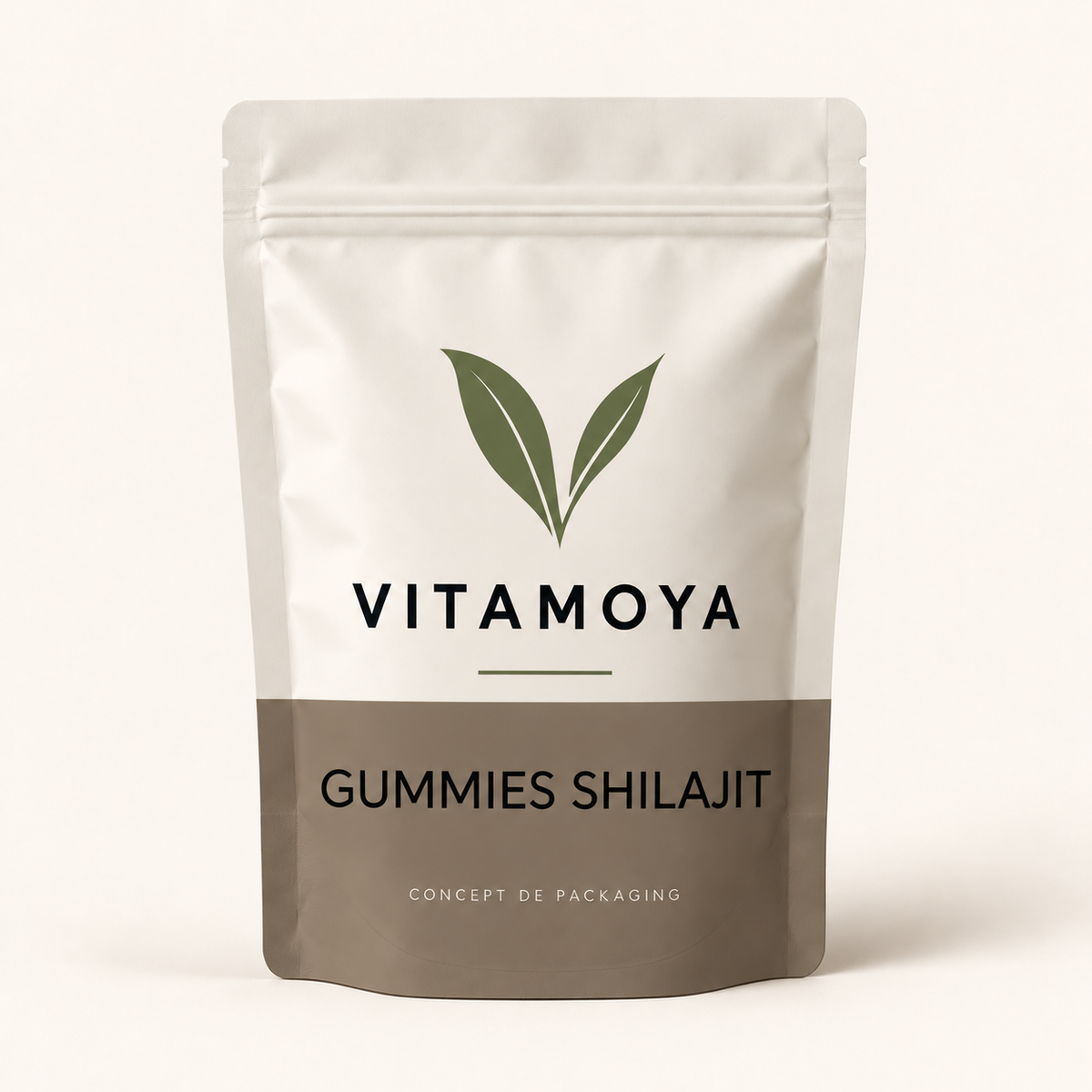 VITAMOYA — Gummies Shilajit — concept de packaging