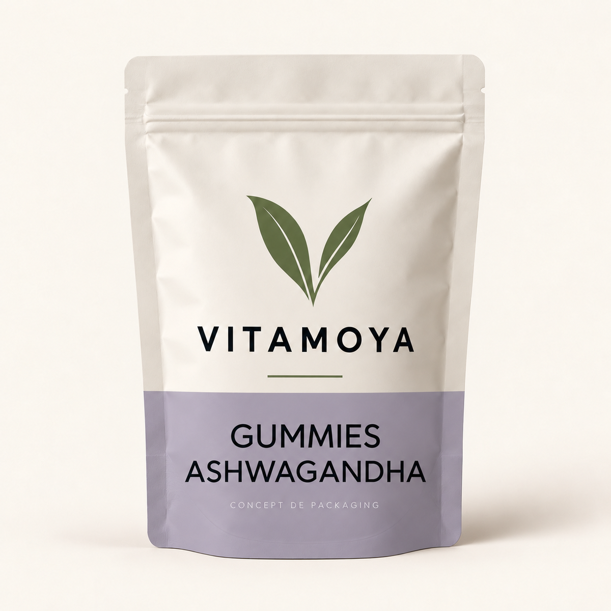 VITAMOYA — Gummies Ashwagandha — concept de packaging