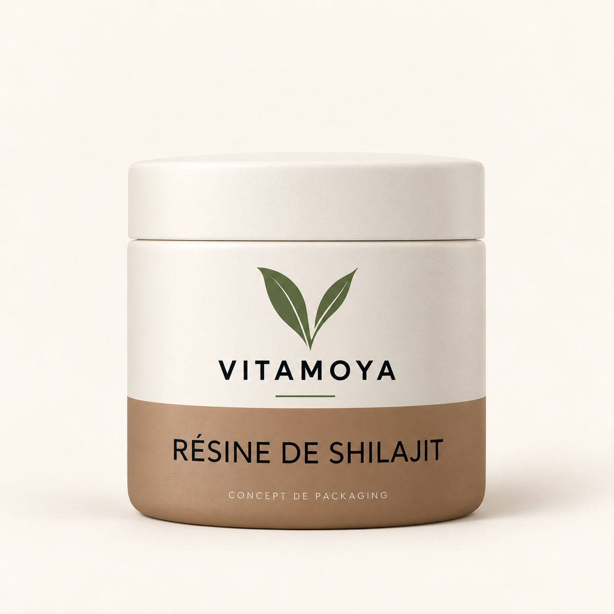 VITAMOYA — Résine de Shilajit — concept de packaging
